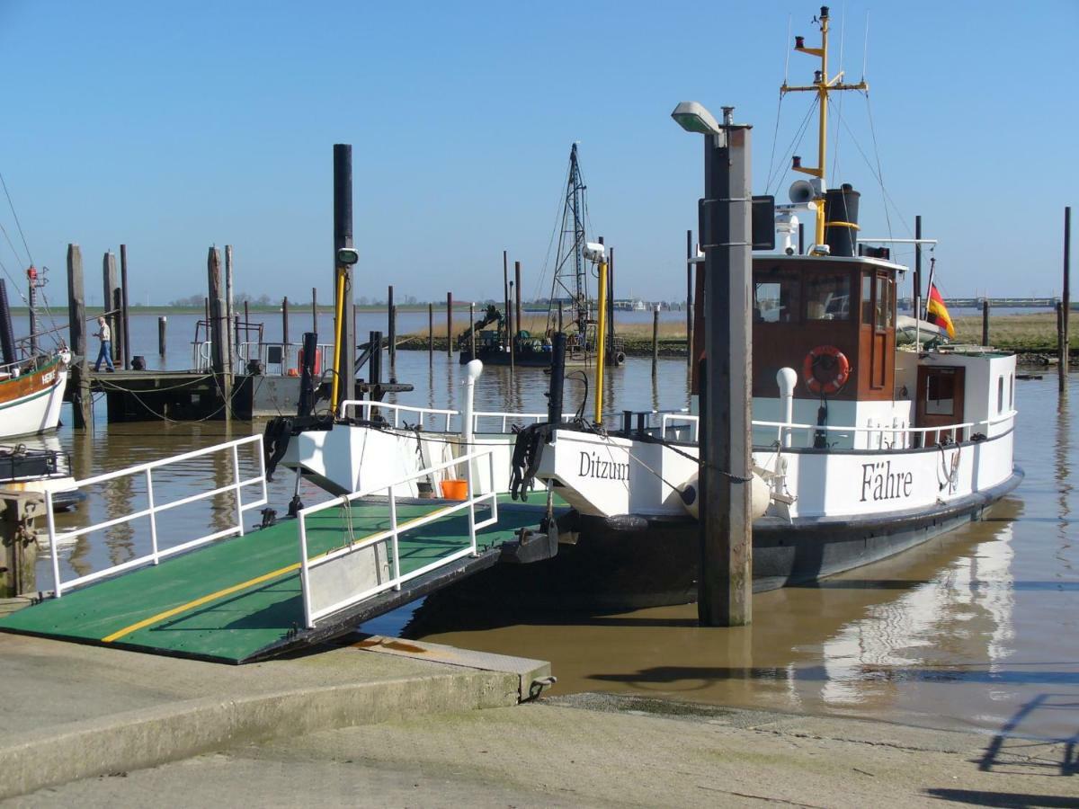Vier Sterne Am Hafen, Ditzum Exterior photo